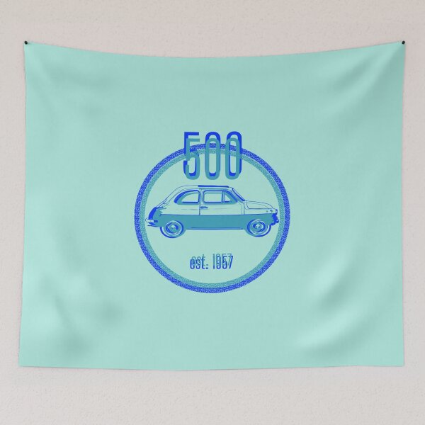 Item preview, Retro fiat 500  designed and sold by MiloHarris.