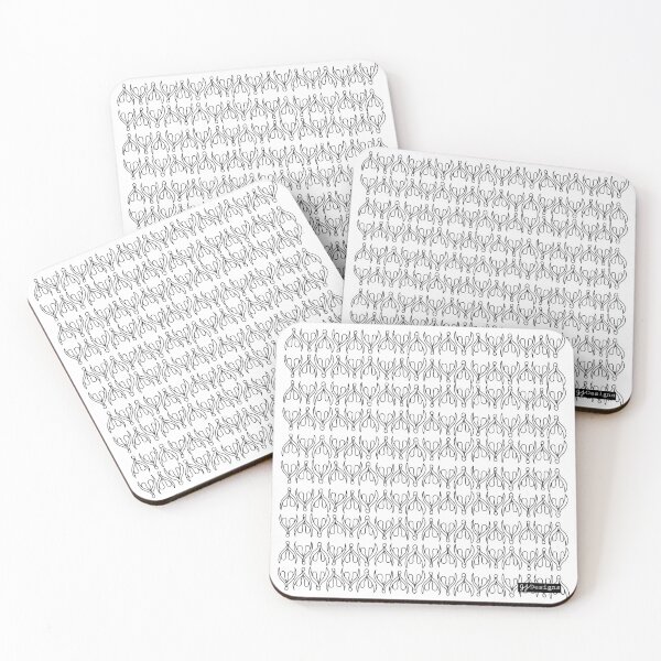 Item preview, Clitorati - Black Lines designed and sold by GemJDesign.