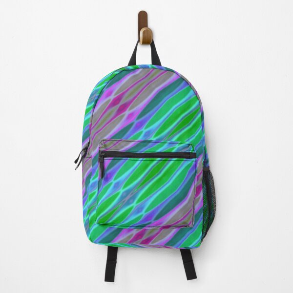 Item preview, Fantasy Multicolor Abstract Painting Pattern -  Green and Purple Shades Abstract Geometrical Good Vibes Pattern  designed and sold by silviaol.