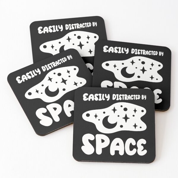 Item preview, Easily distracted by space  designed and sold by artsomenautte.