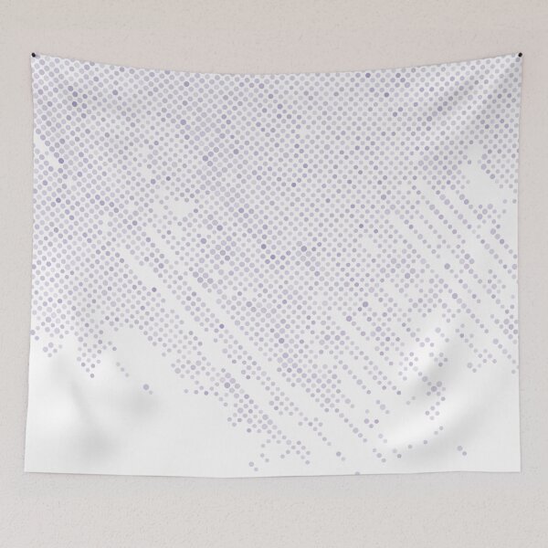 Item preview, Pastel Purple and White Polka Dot Abstract Pattern Pairs 2022 Trending Color (Hue / Shade / Colour) Pantone Purple Rose 15-3716 designed and sold by ColorOfTheYears.