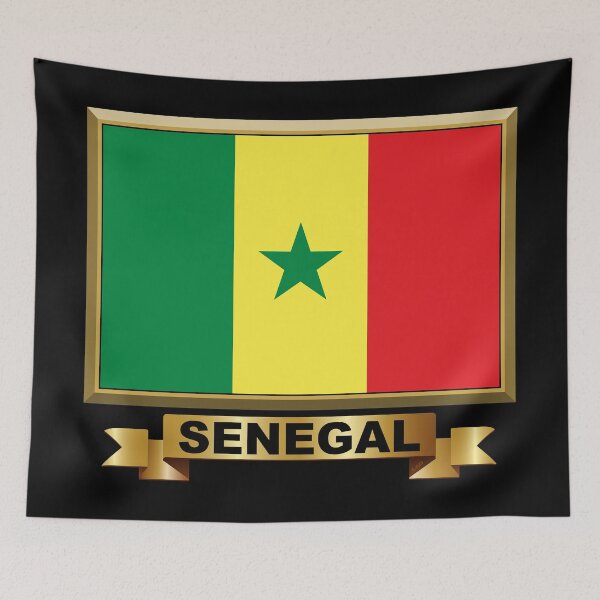 Item preview, Senegal Flag Gifts, Masks, Stickers & Products (N) designed and sold by mpodger.