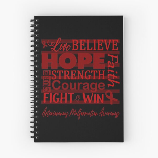 Item preview, Love Believe Hope Arteriovenous Malformation Awareness designed and sold by largellie.