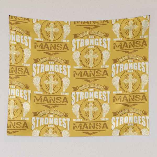 Item preview, Mansa Mansa Name God Found Strongest And Named Them Mansa Gift Item  designed and sold by LeosFsgr.