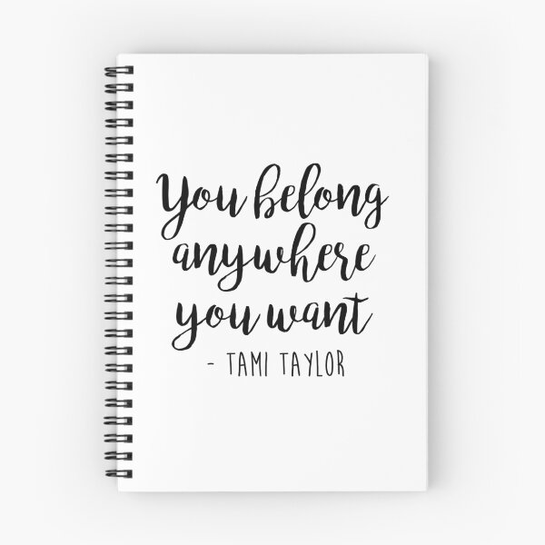 Item preview, Friday Night Lights, Tami Taylor - You belong anywhere you want designed and sold by doodle189.