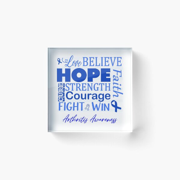 Item preview, Love Believe Hope Arthritis Awareness designed and sold by largellie.