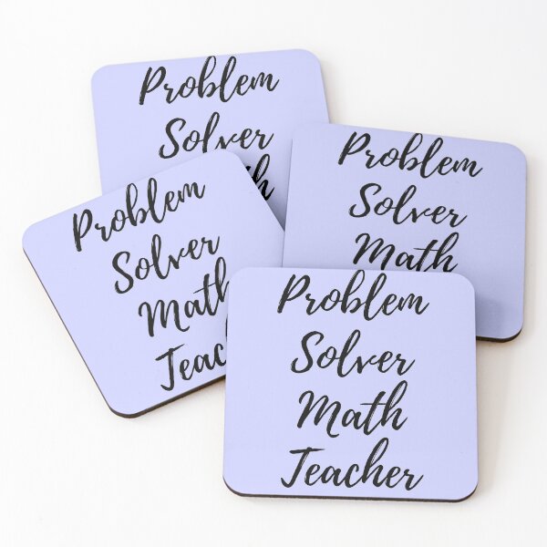 Item preview, Problem Solver Math Teacher designed and sold by Zaibo.