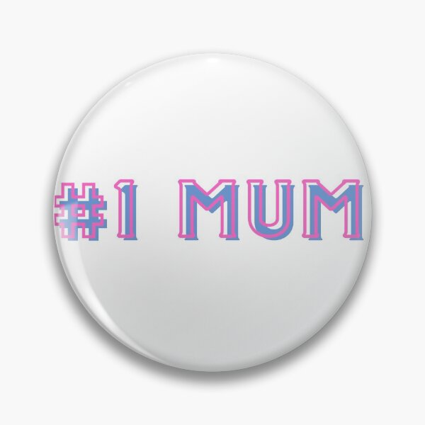 Item preview, number 1 mum text  designed and sold by TheBFStore.