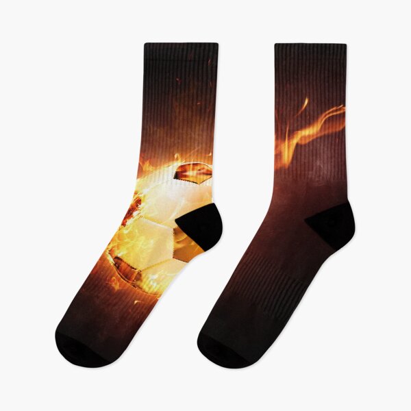 Item preview, Fire Football Soccer Sport designed and sold by livianasgifts.