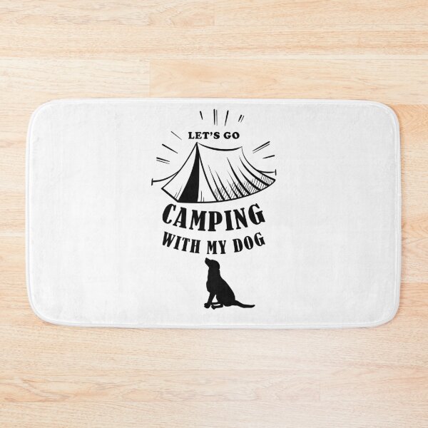 Item preview, Let's Go Camping with My Dog Sweet Puppy Gifts for Who Love Dogs designed and sold by AchrafOc.