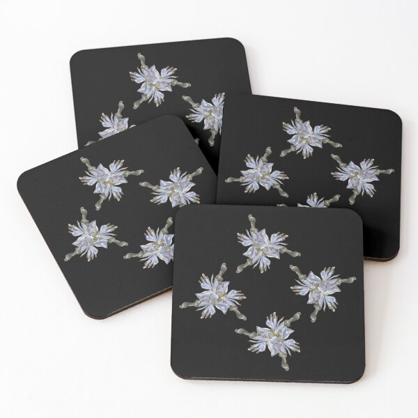 Item preview, White Wandflower Diamond Pattern designed and sold by KbytesOfJax Outdoor and Nature.