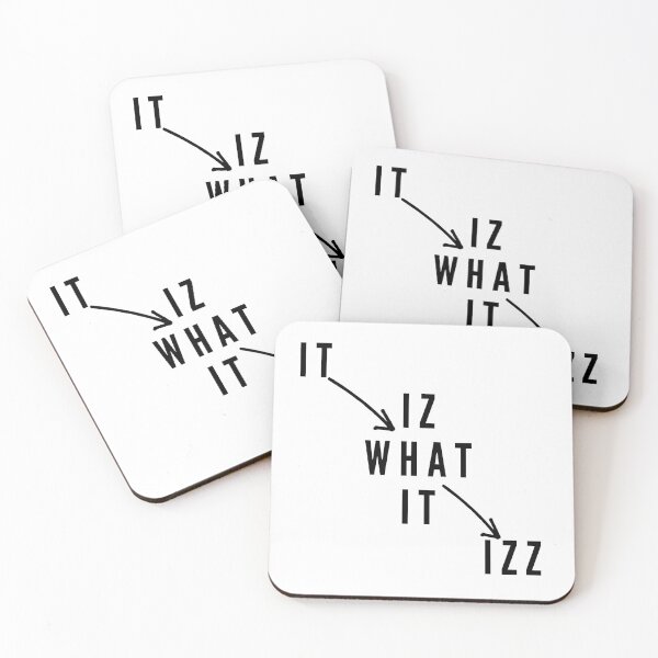 Item preview, it iz what it izz funny stickers designed and sold by InnovantDesigns.