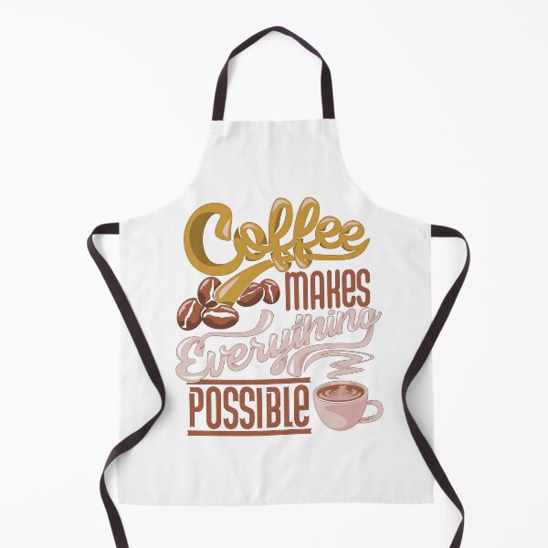 Item preview, Coffee Makes Everything Possible Cup & Beans Multi Color designed and sold by WearWolfDesigns.