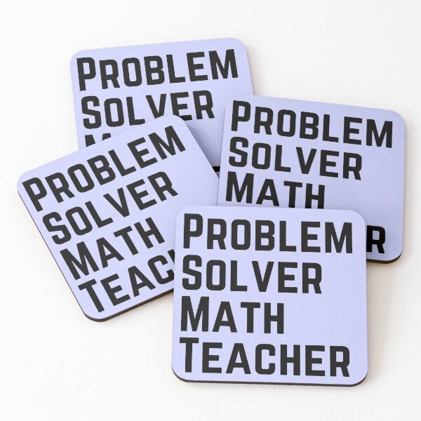 Item preview, Problem Solver Math Teacher designed and sold by Zaibo.