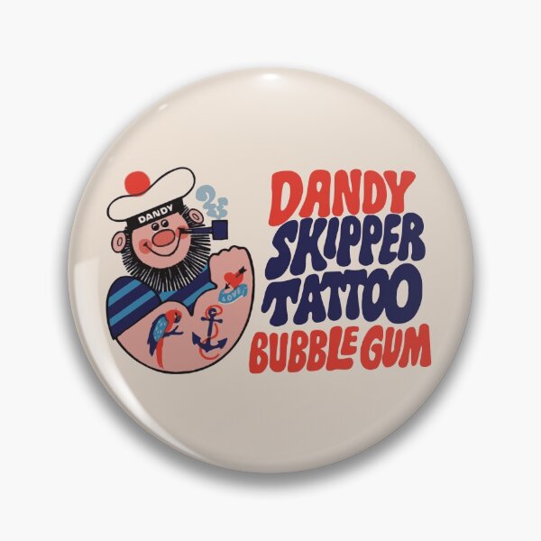 Item preview, Dandy Skipper Tattoo Bubble Gum designed and sold by ANORAKATTIC.