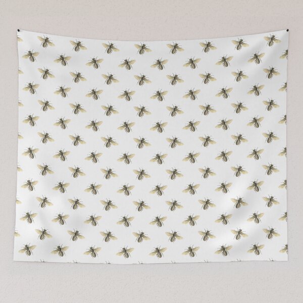 Item preview, Ditsy Bees  designed and sold by Dreamflight.