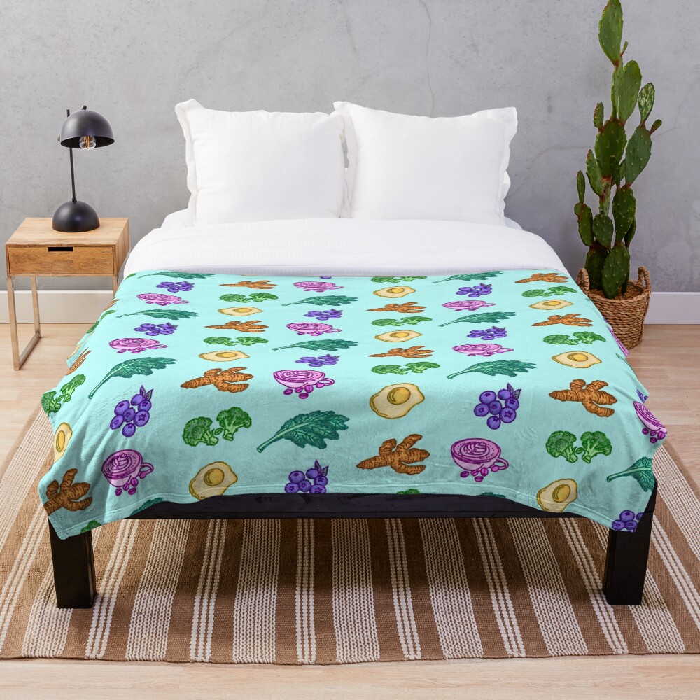 Item preview, Throw Blanket designed and sold by nicebutton.