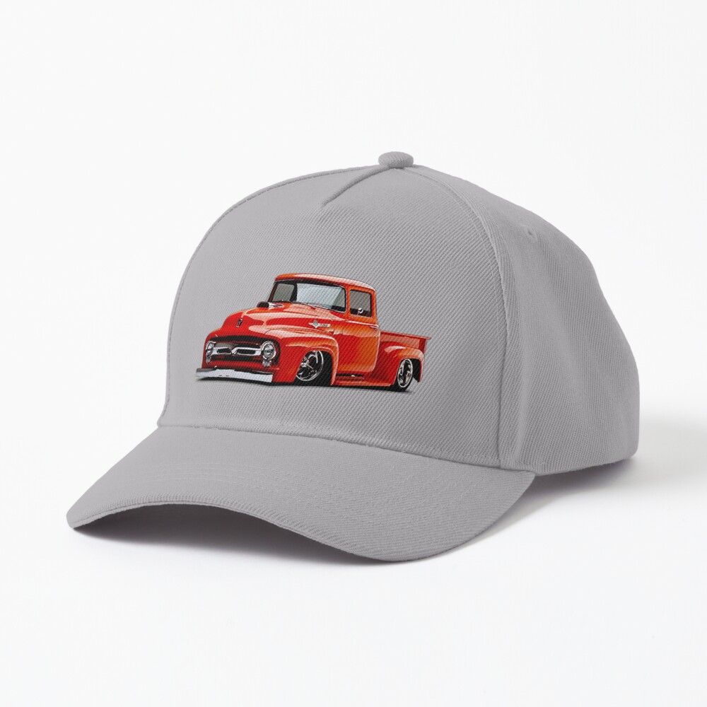 Discover Custom Mid 50s Ford F100 Pickup Truck Profile Cap