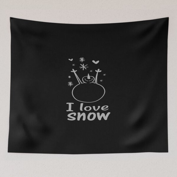 Item preview, Christmas Eve Merry Christmas Xmas- I Love Snow designed and sold by HDPrinting.