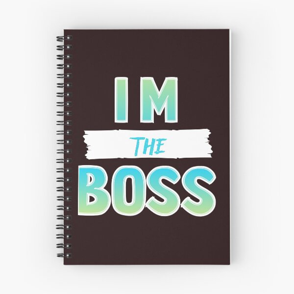 Item preview, i m the boss hats designed and sold by AhmedXhah.