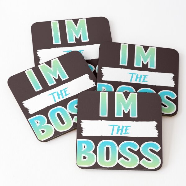 Item preview, i m the boss hats designed and sold by AhmedXhah.