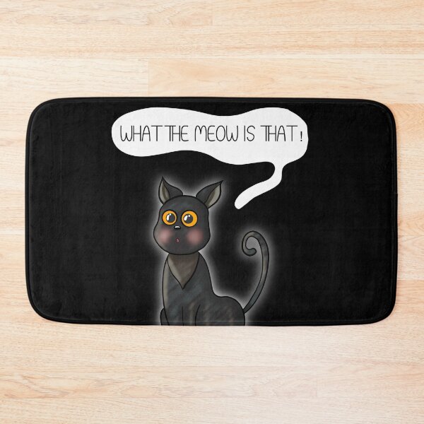Item preview, Black cat funny quote - cats lover  designed and sold by Fatamimosh.