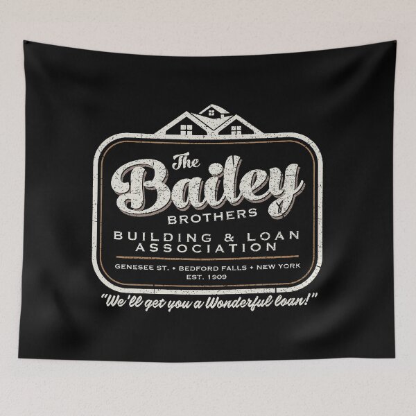 Item preview, The Bailey Brothers It's A Wonderful Life designed and sold by Alema Art.