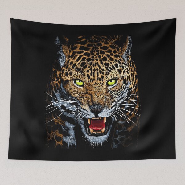 Item preview, Aggressive Leopard Face designed and sold by albertocubatas.