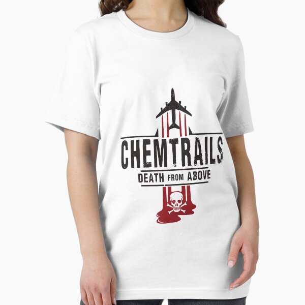 Item preview, Jet Chemtrails Red & Grey Logo designed and sold by DeepFriedArt.
