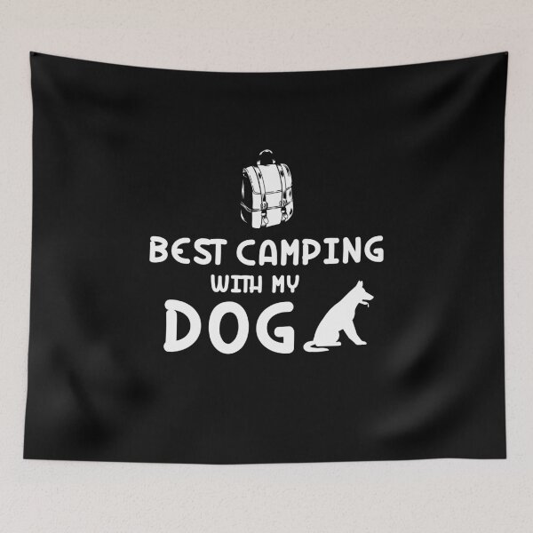 Item preview, Best Camping with My Dog Sweet Gifts Who Love Dogs and Camping designed and sold by AchrafOc.