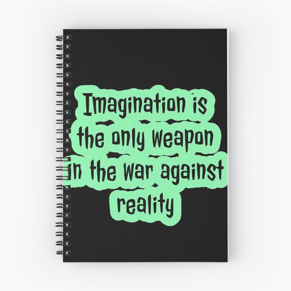 Item preview, Imagination is the only weapon in the war against reality designed and sold by Mariocii.