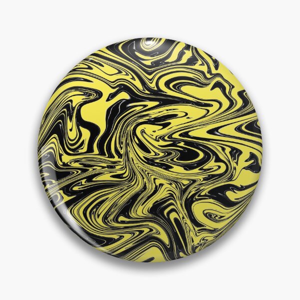 Item preview, Black and yellow random swirls designed and sold by Graphics By Craig.