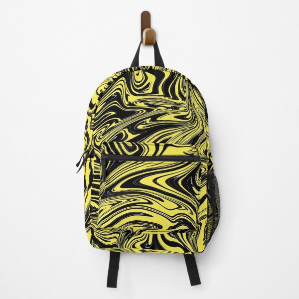 Item preview, Black and yellow random swirls designed and sold by Graphics By Craig.