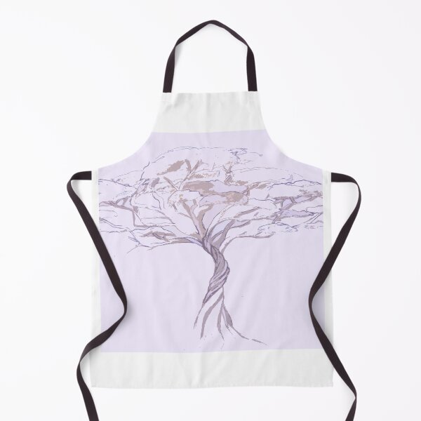 Item preview, Quiet Acacia Zen Tree , Earthy African Bonsai Peace Lavendar Purple designed and sold by Amanda Irene.