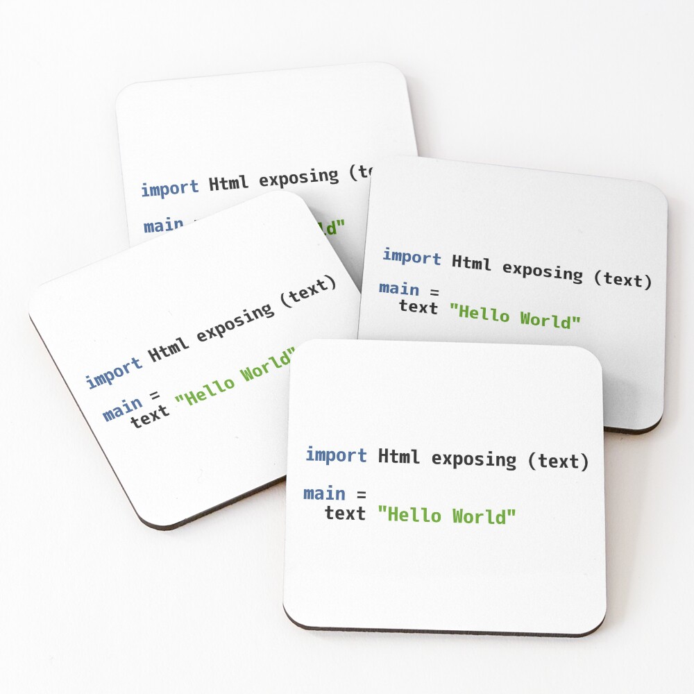 Item preview, Coasters (Set of 4) designed and sold by geeksta.