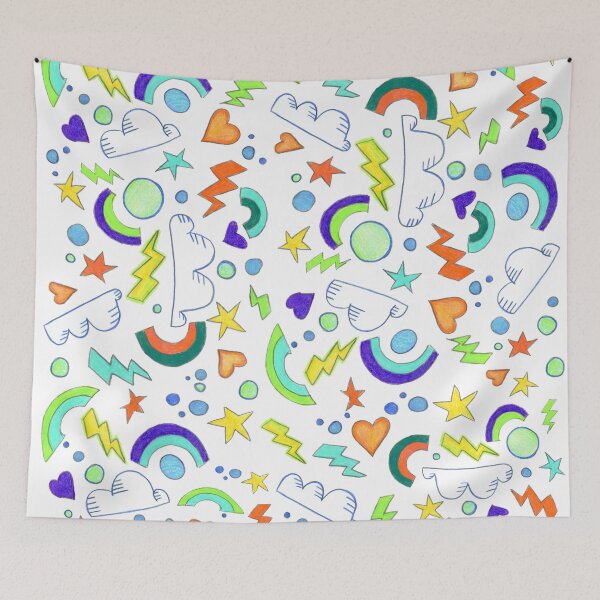 Item preview, Playful pattern designed and sold by tessakatecreate.