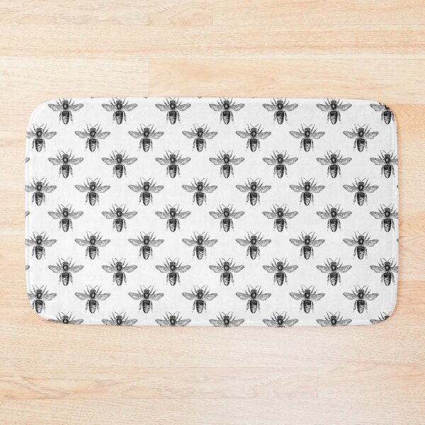 Item preview, Black and White Bees designed and sold by Dreamflight.