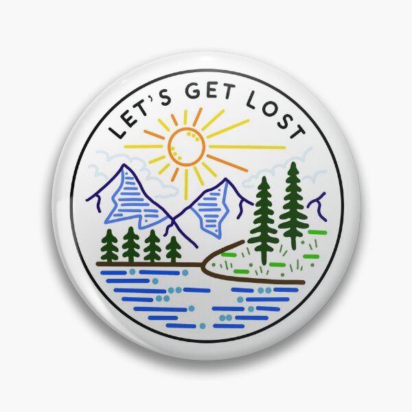 Item preview, Get Lost designed and sold by StickersByKell.