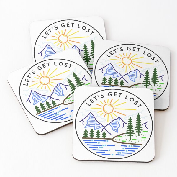 Item preview, Get Lost designed and sold by StickersByKell.