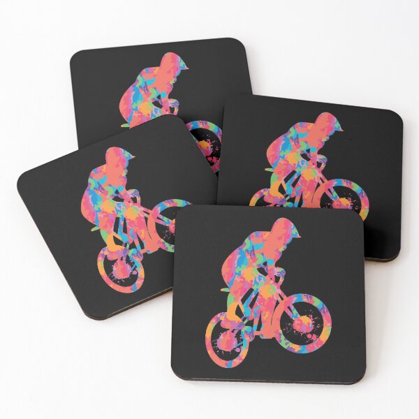 Item preview, Colorful cyclist designed and sold by zaher97.