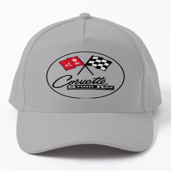 Corvette Sting Ray Logo Automobilia Baseball Cap