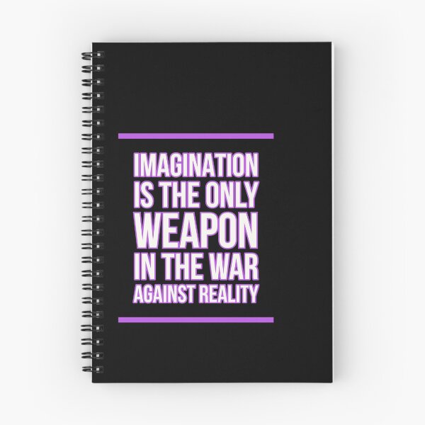 Item preview, Imagination is the only weapon in the war against reality designed and sold by Mariocii.