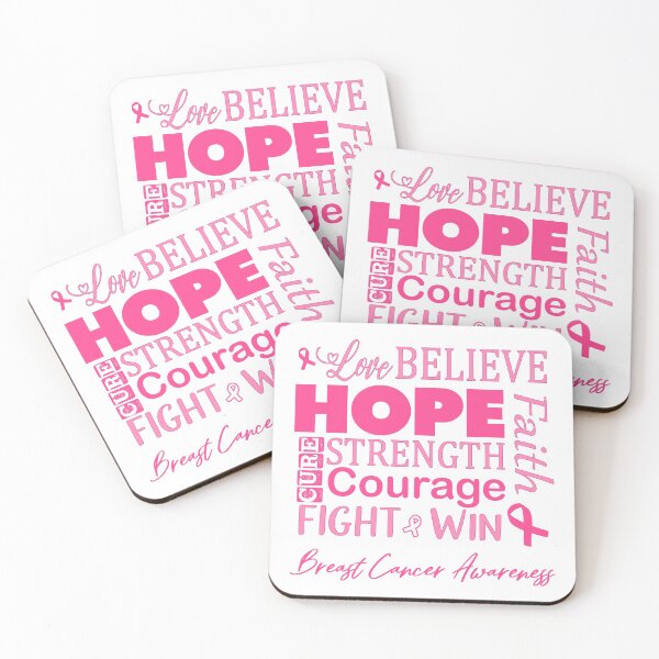 Item preview, Love Believe Hope Breast Cancer Awareness designed and sold by largellie.