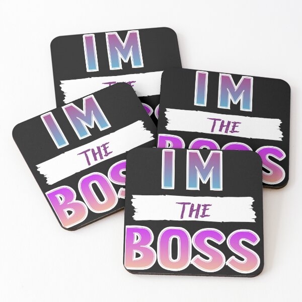 Item preview, i m the boss hats designed and sold by AhmedXhah.