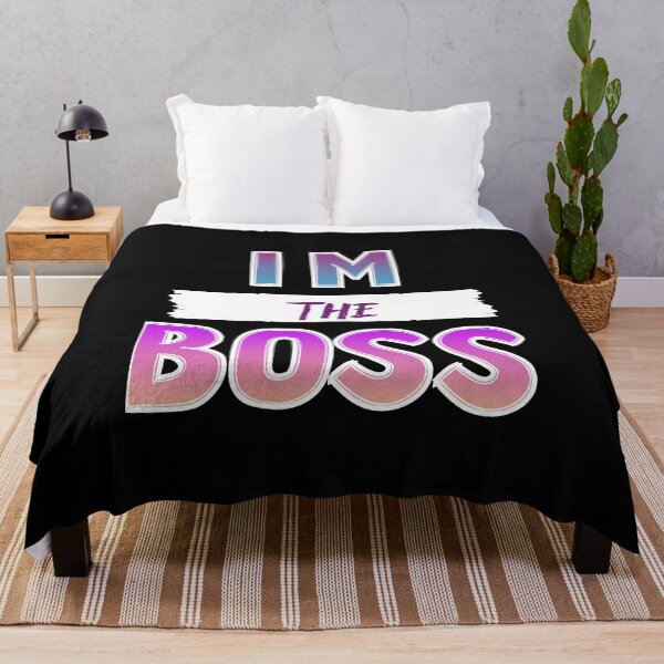 Item preview, i m the boss hats designed and sold by AhmedXhah.