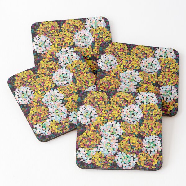 Item preview, Golden Yellow Floral Crystal Design designed and sold by Yolanda Designs.