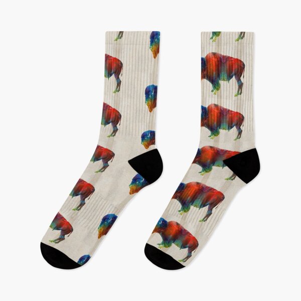 Item preview, Buffalo Animal Print - Wild Bill - By Sharon Cummings designed and sold by Sharon Cummings Art.