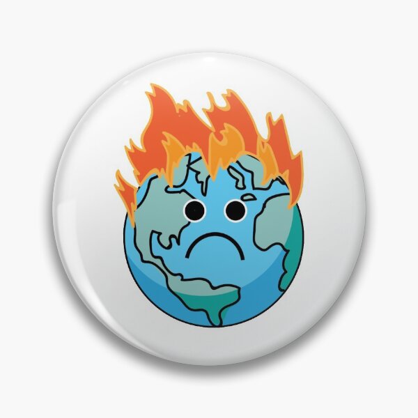 Item preview, Climate Change Earth is on fire greta thunberg  designed and sold by Giovanni's  Brown Quotes.