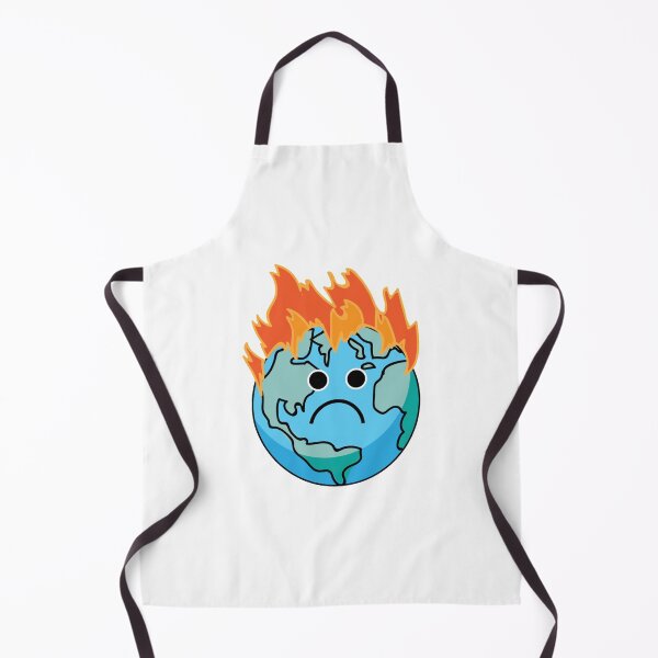 Item preview, Climate Change Earth is on fire greta thunberg  designed and sold by Giovanni's  Brown Quotes.