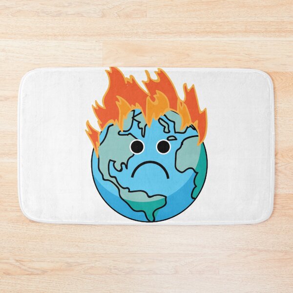 Item preview, Climate Change Earth is on fire greta thunberg  designed and sold by Giovanni's  Brown Quotes.